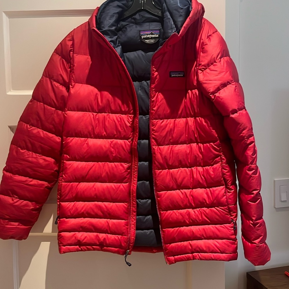 Patagonia Men’s Down Sweater Size M Red